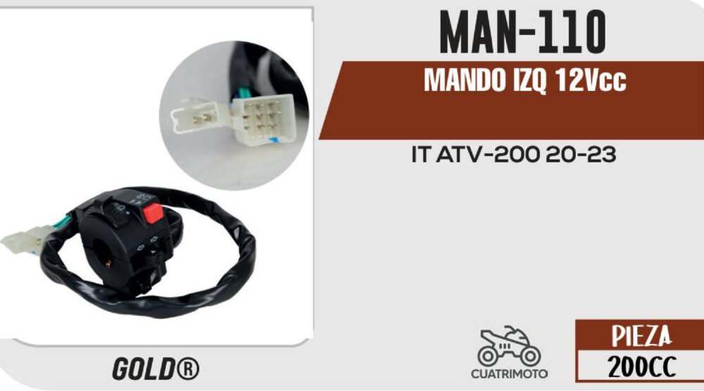 MANDO IZQ 12Vcc