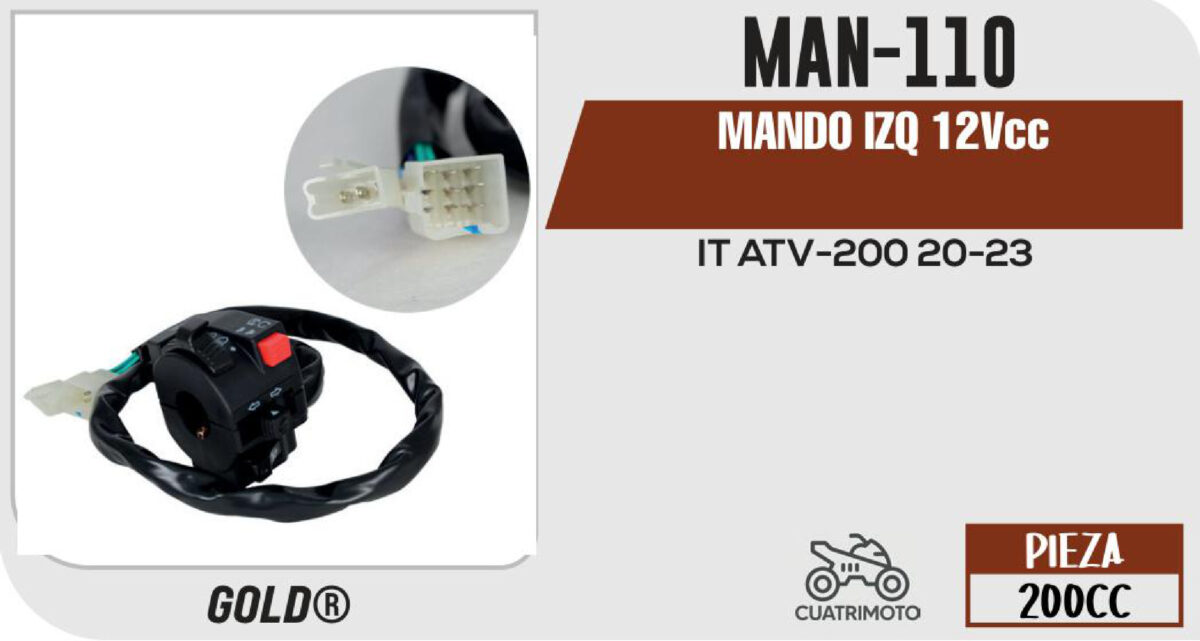 MANDO IZQ 12Vcc