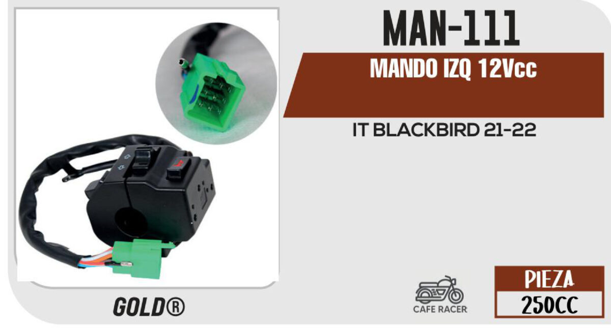 MANDO IZQ 12Vcc