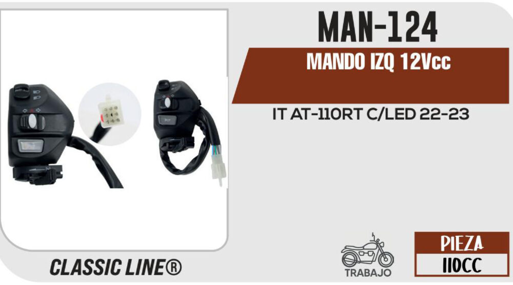MANDO IZQ 12Vcc