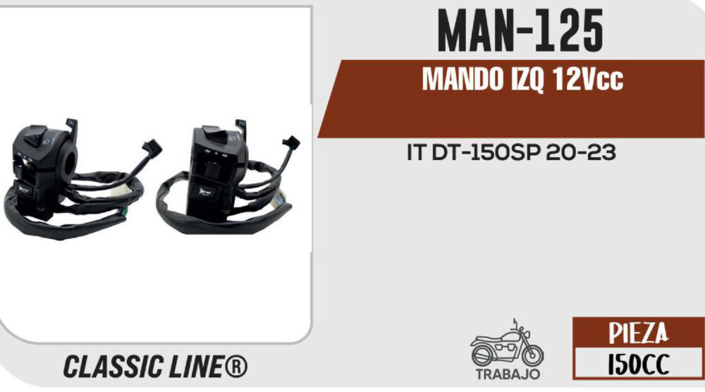 MANDO IZQ 12Vcc
