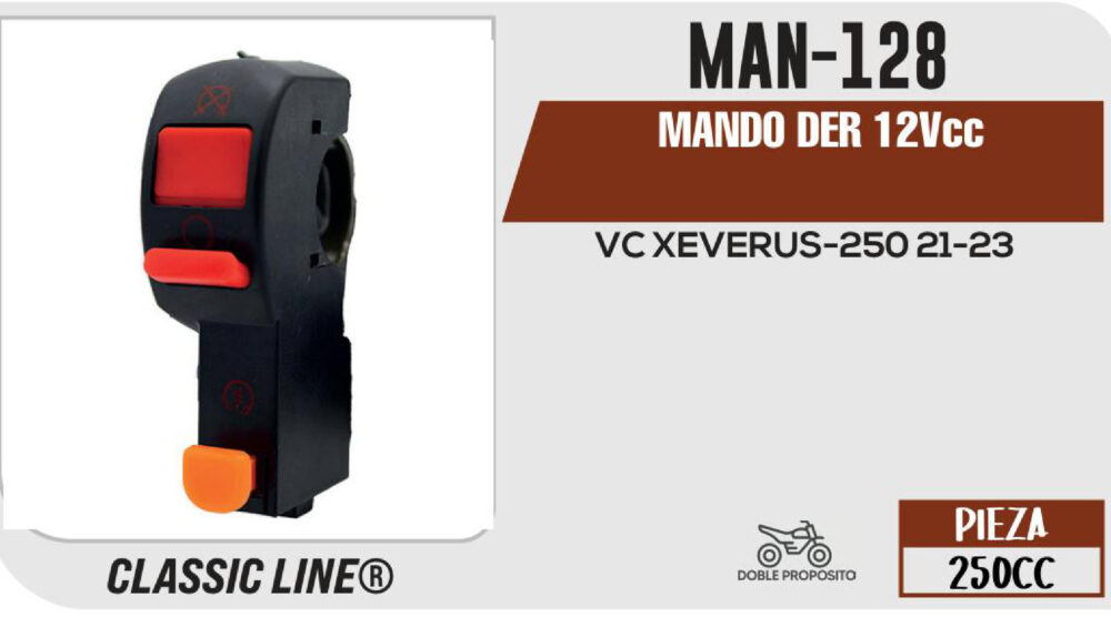 MANDO DER 12Vcc