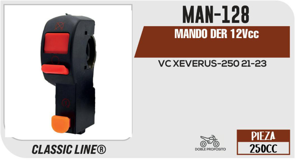 MANDO DER 12Vcc
