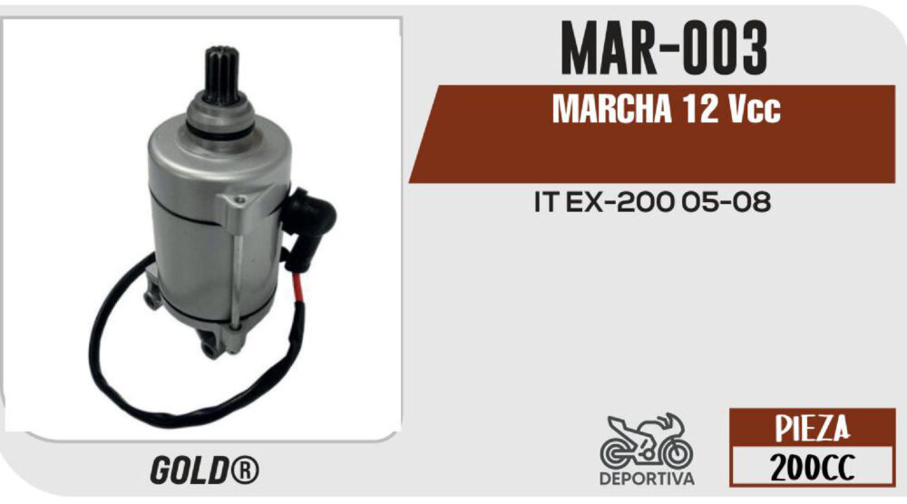 MARCHA 12Vcc