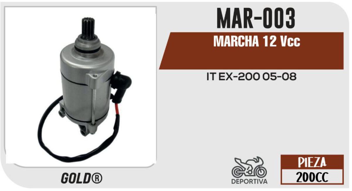 MARCHA 12Vcc