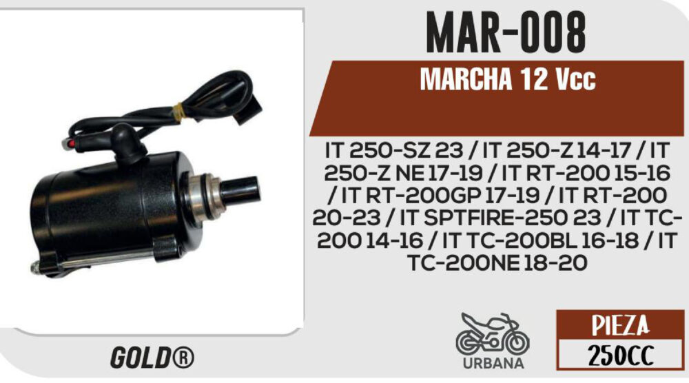 MARCHA 12Vcc