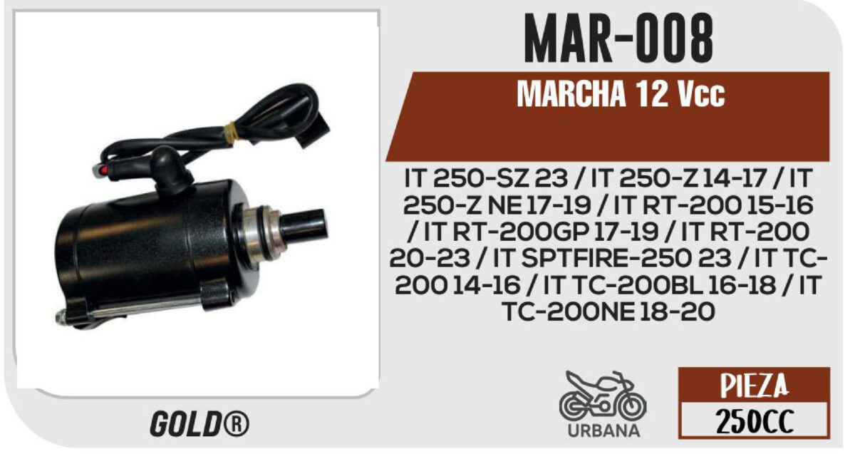 MARCHA 12Vcc