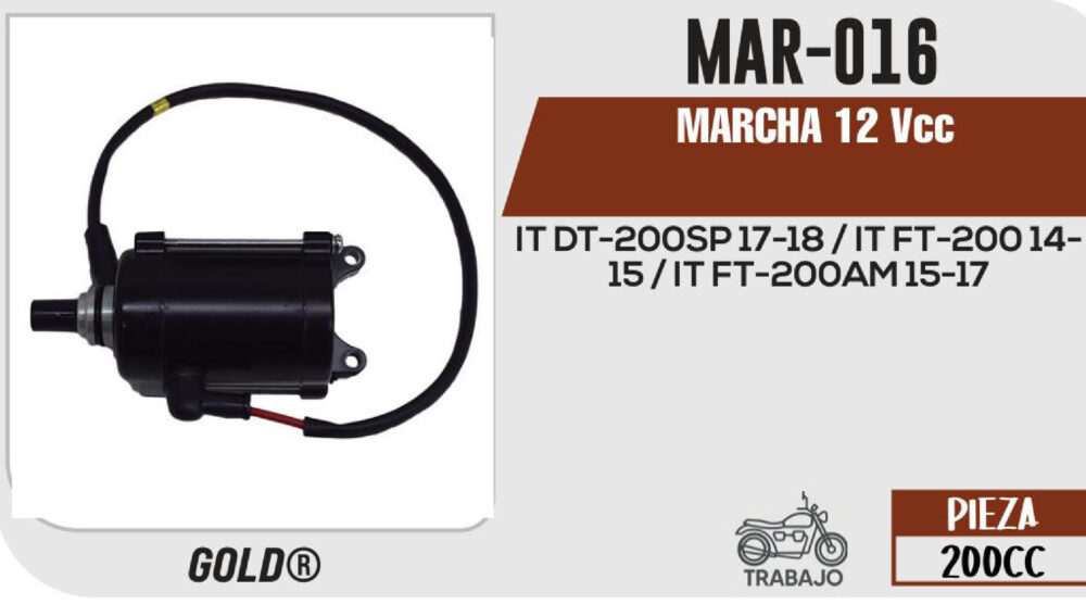 MARCHA 12Vcc
