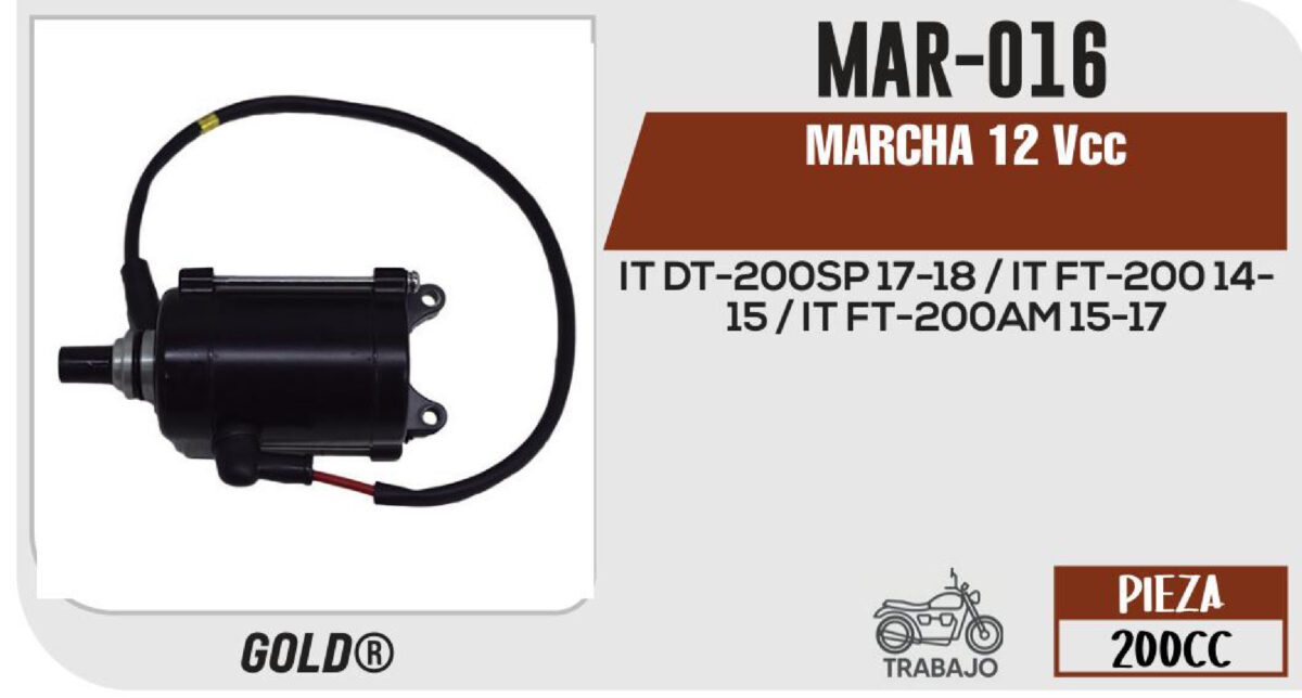 MARCHA 12Vcc