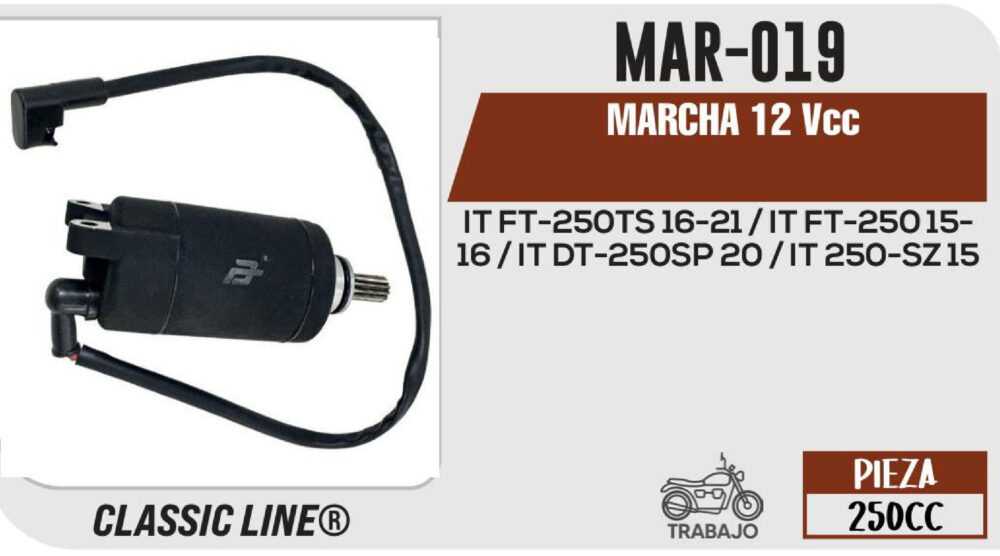 MARCHA 12Vcc