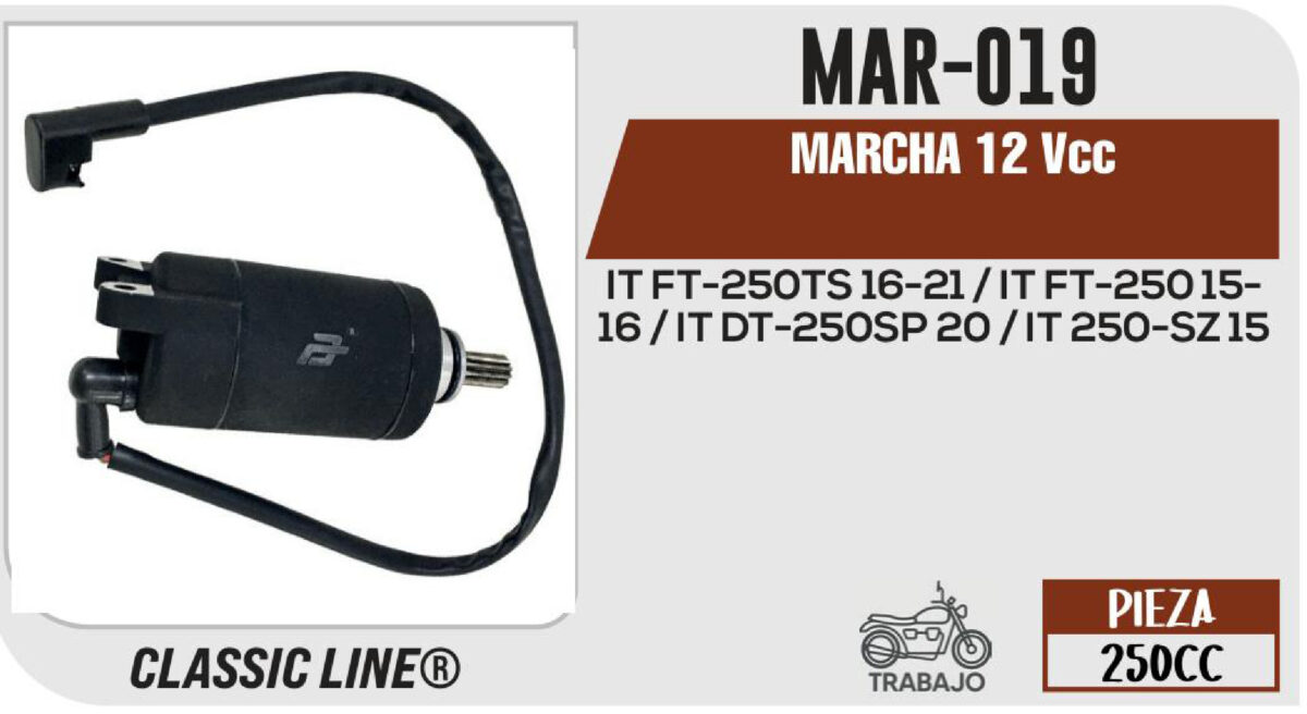 MARCHA 12Vcc