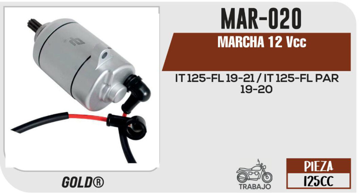 MARCHA 12Vcc