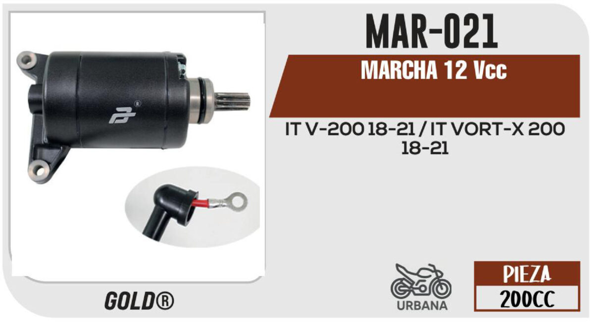 MARCHA 12Vcc