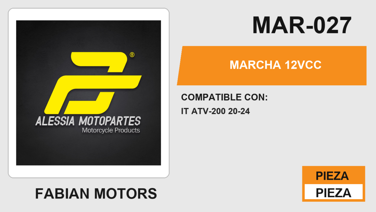 MARCHA 12Vcc