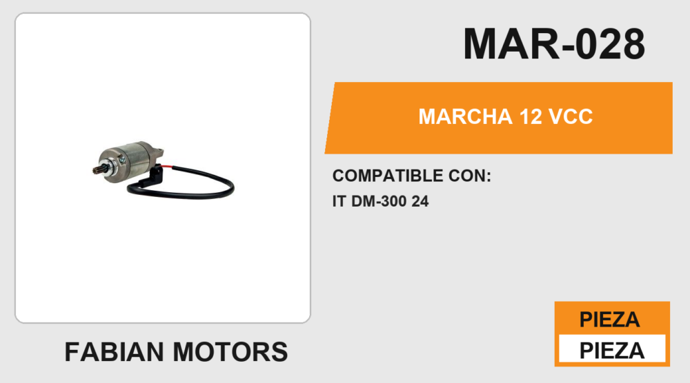 MARCHA 12Vcc