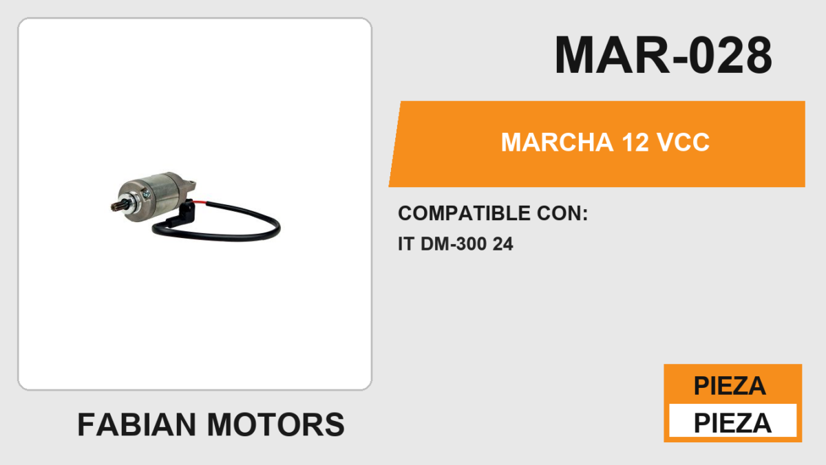 MARCHA 12Vcc