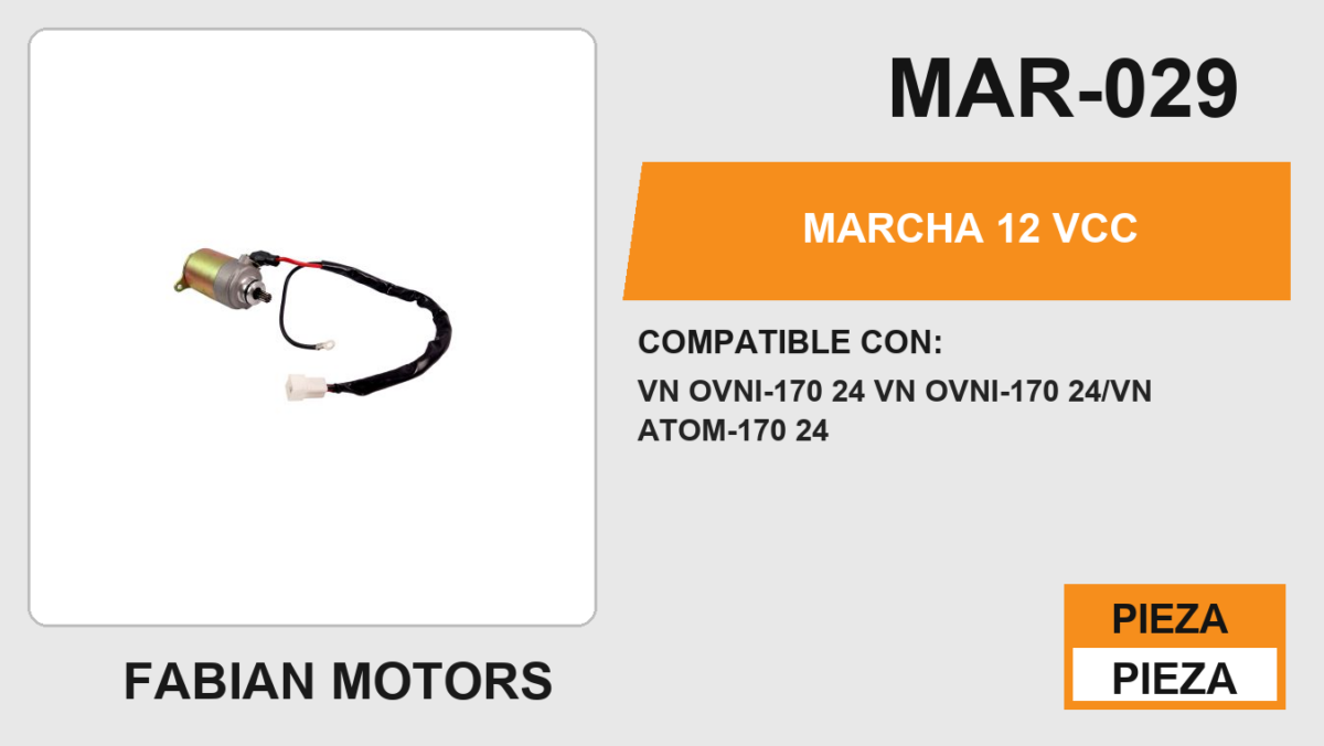 MARCHA 12Vcc