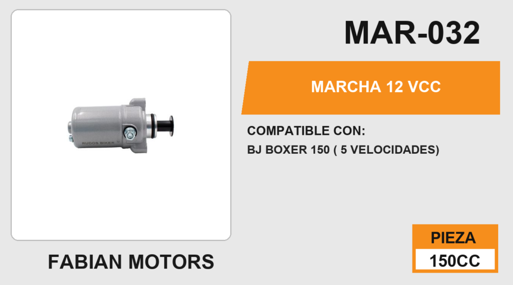 MARCHA 12Vcc