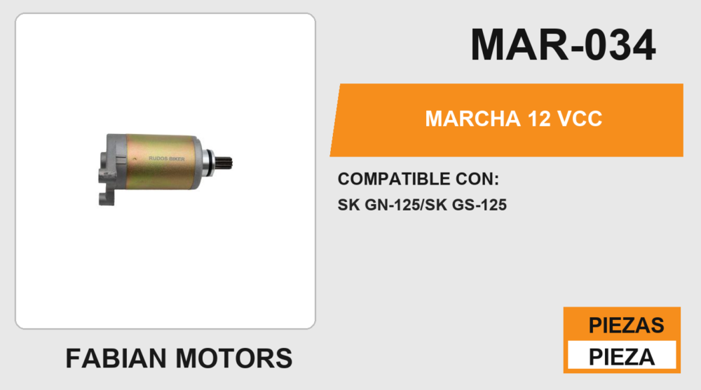 MARCHA 12Vcc