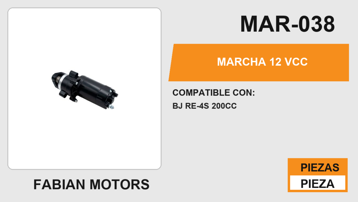 MARCHA 12Vcc