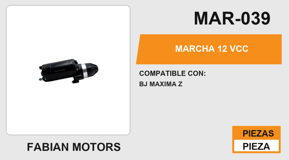 MARCHA 12Vcc