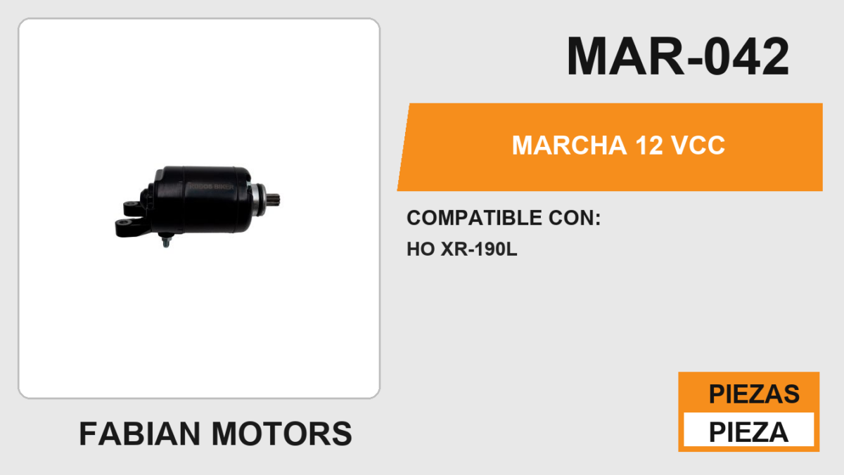 MARCHA 12Vcc