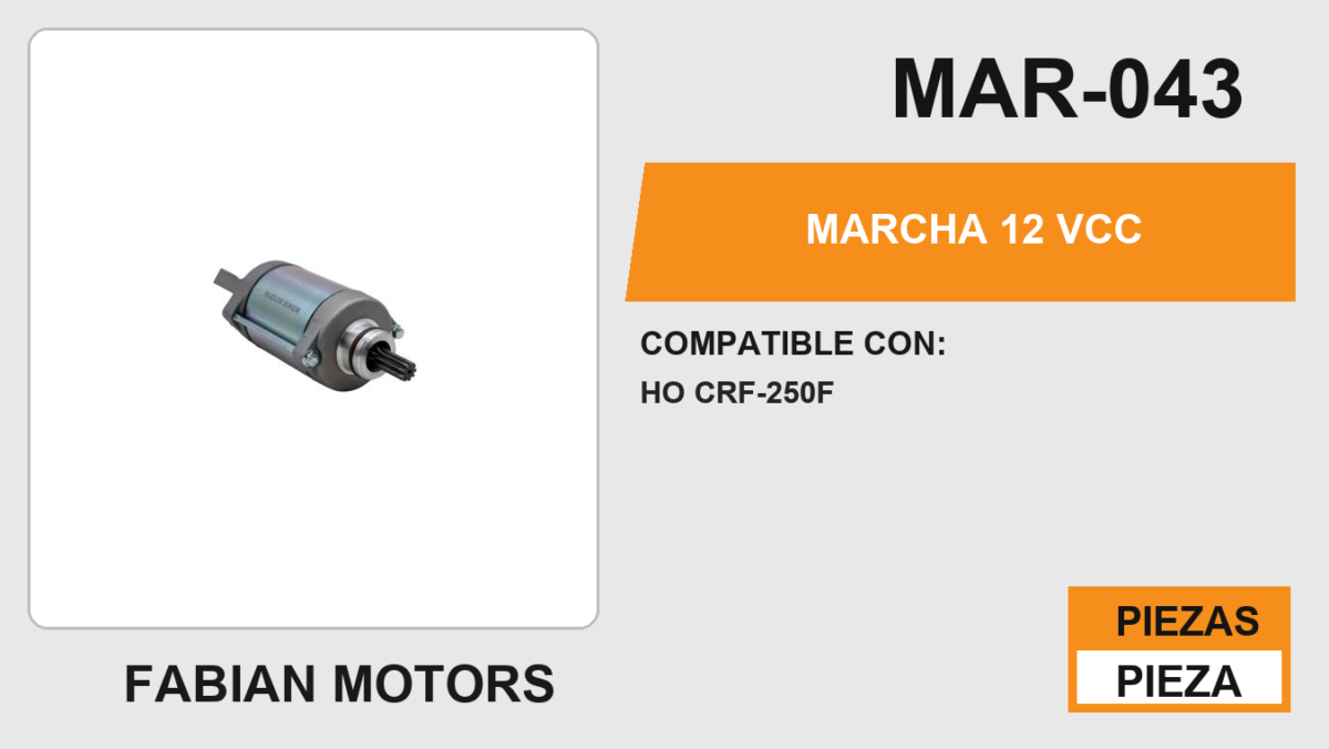 MARCHA 12Vcc