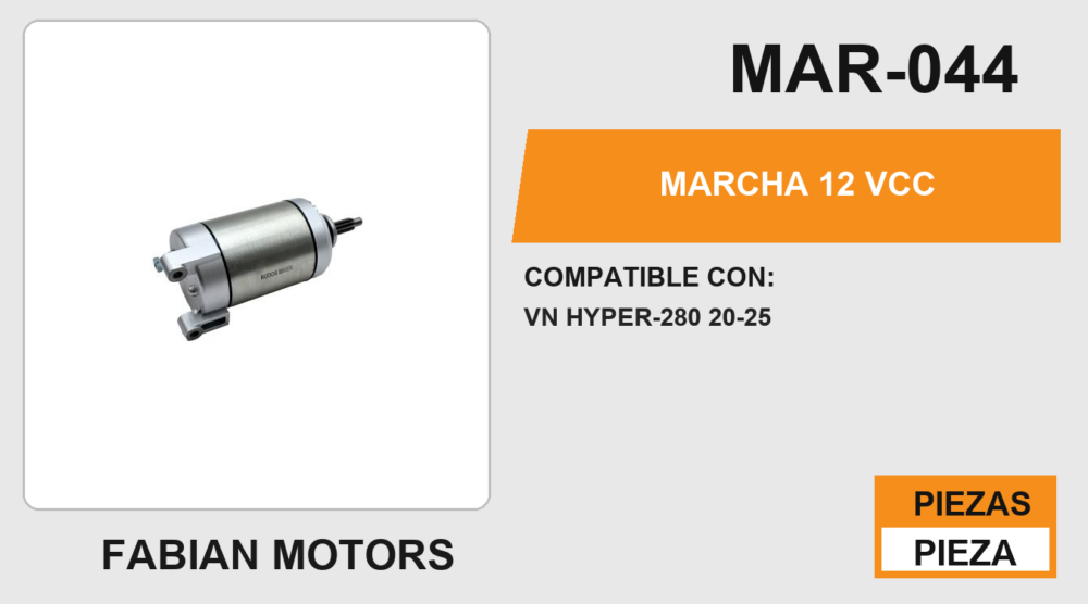 MARCHA 12 Vcc