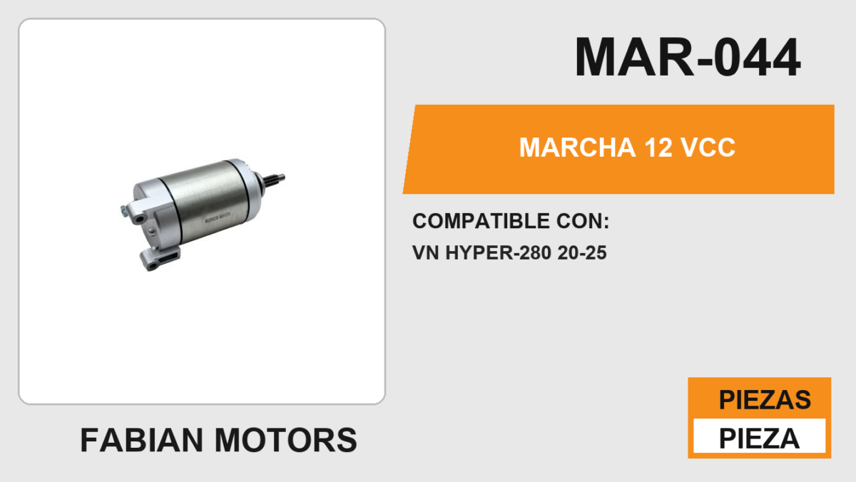 MARCHA 12 Vcc