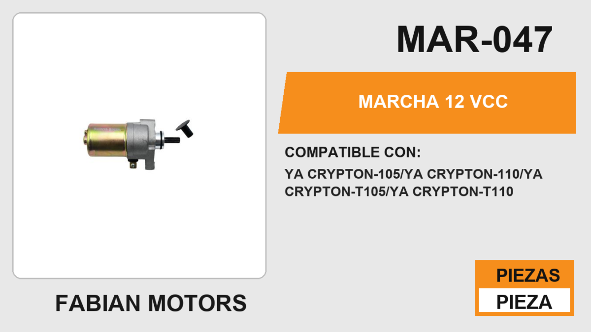 MARCHA 12 Vcc