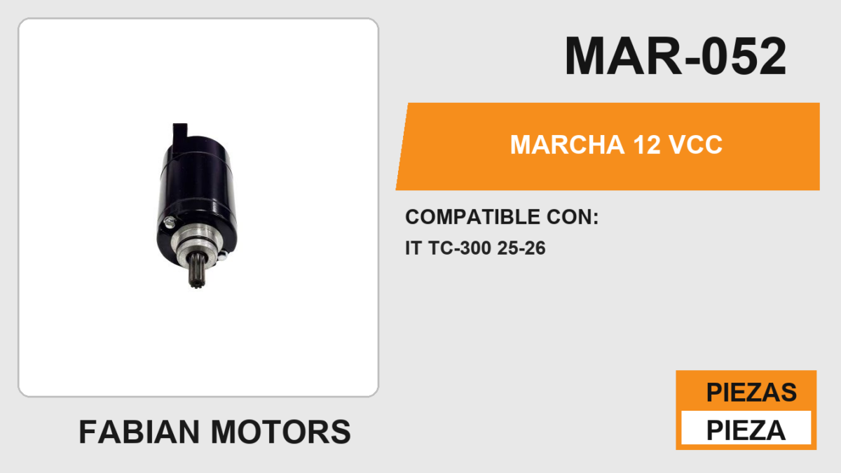 MARCHA 12 Vcc