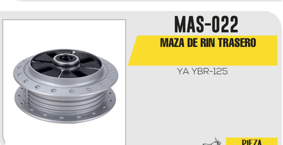 MAZA DE RIN TRASERO