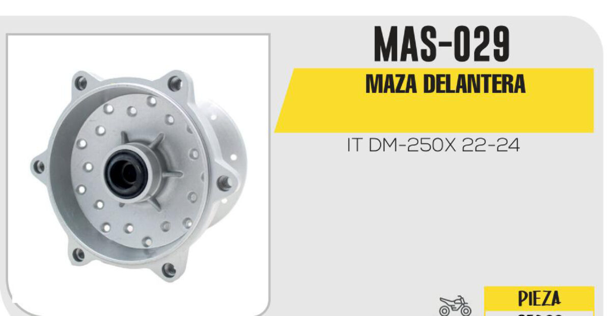 MASA DELANTERA
