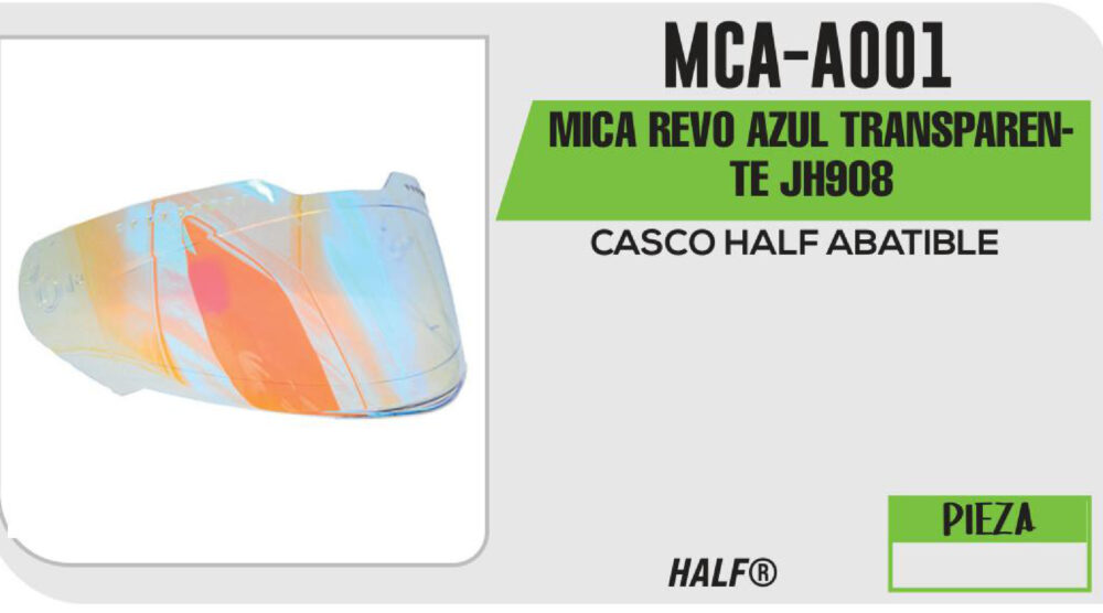 MICA REVO AZUL TRANSPARENTE JH908