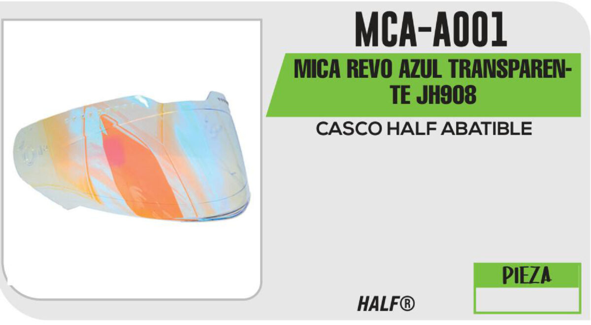 MICA REVO AZUL TRANSPARENTE JH908