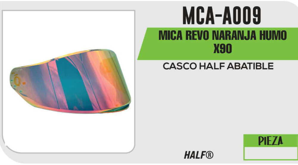 MICA REVO NARANJA HUMO X90