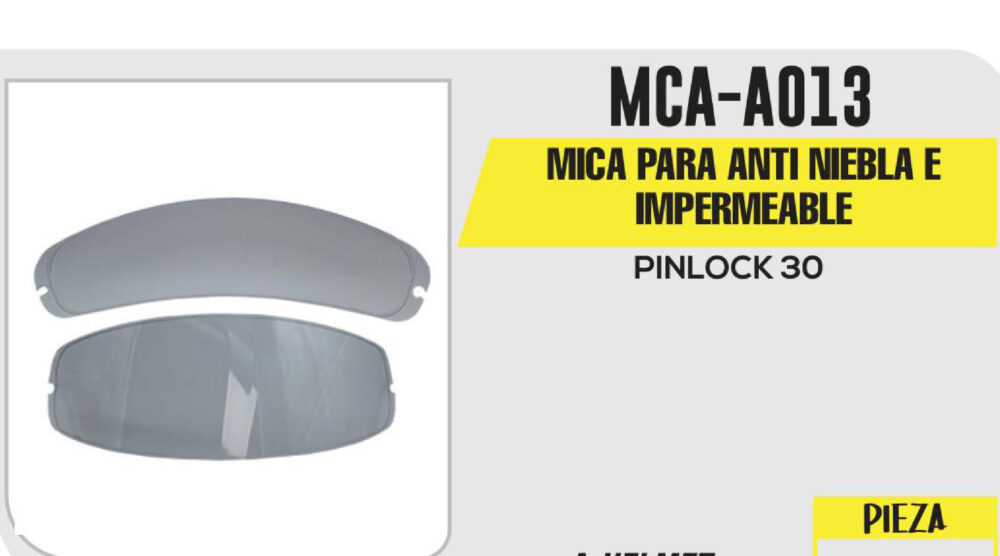 MICA PARA ANTI NIEBLA E IMPERMEABLE