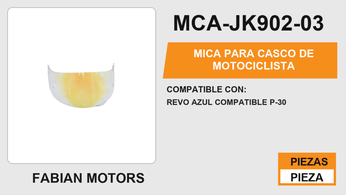 MICA REVO AZUL COMPATIBLE P-30