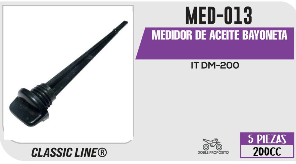 MEDIDOR DE ACEITE BAYONETA