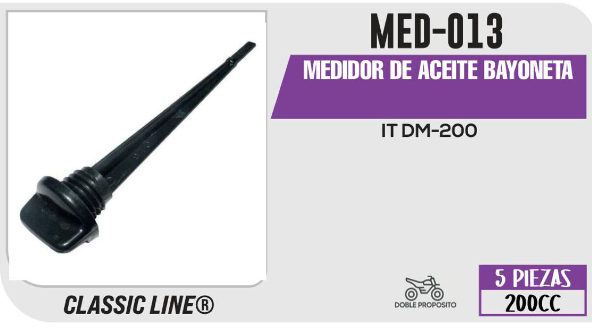 MEDIDOR DE ACEITE BAYONETA