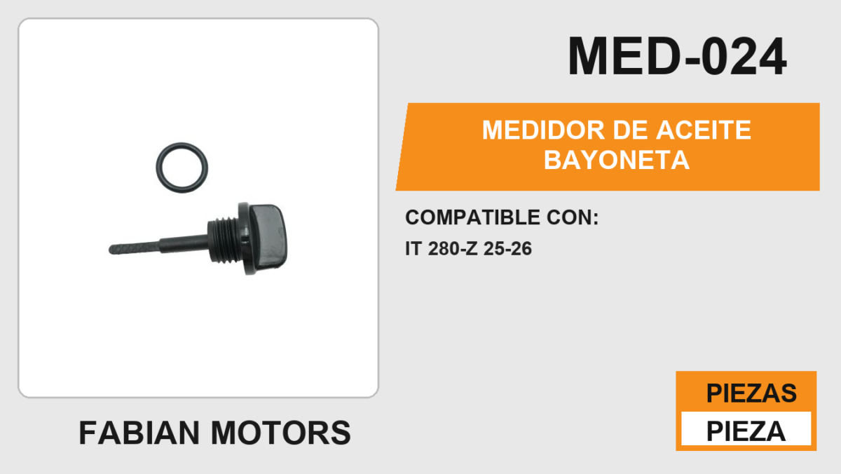 MEDIDOR DE ACEITE BAYONETA