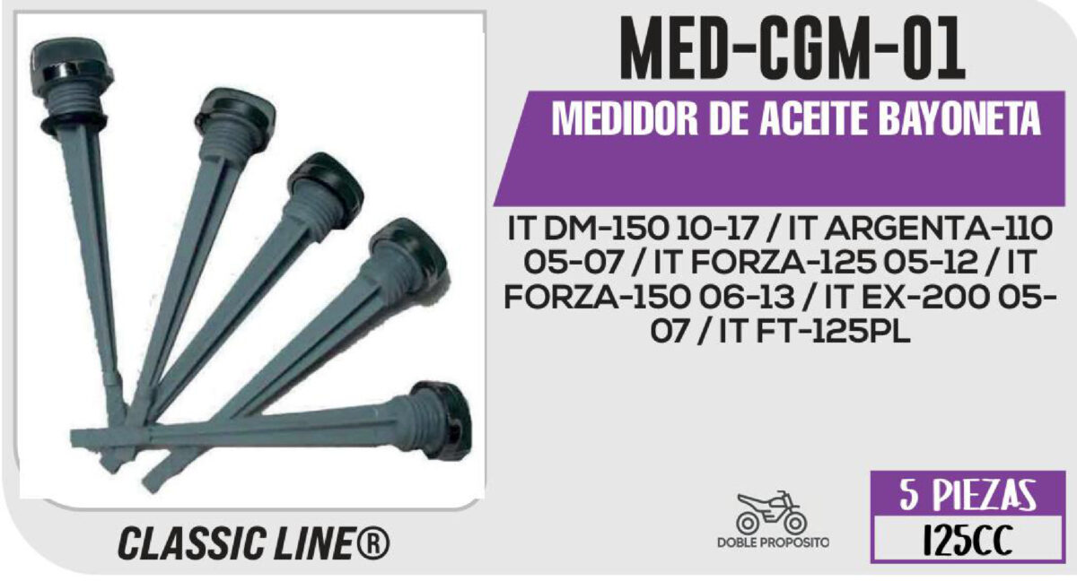 MEDIDOR DE ACEITE BAYONETA