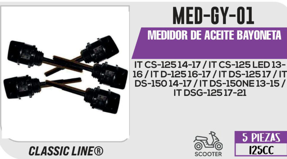 MEDIDOR DE ACEITE BAYONETA