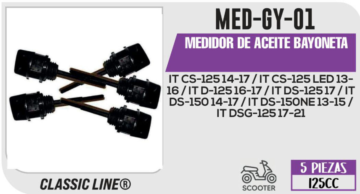 MEDIDOR DE ACEITE BAYONETA