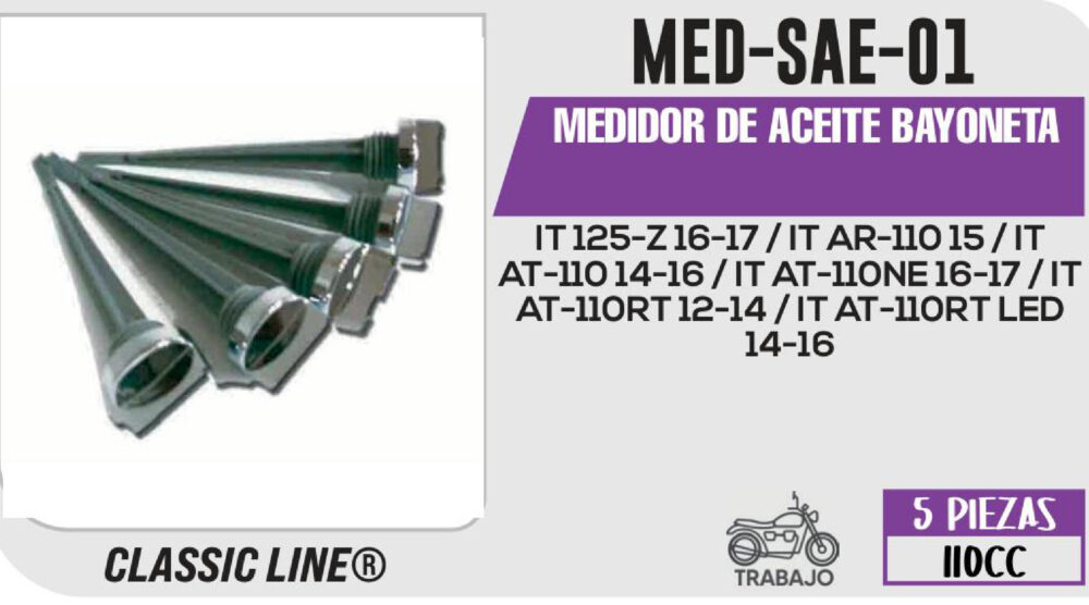 MEDIDOR DE ACEITE BAYONETA