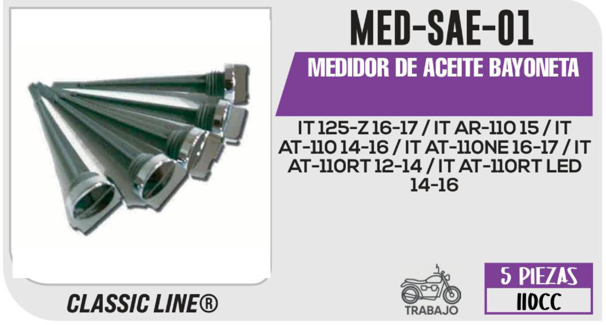 MEDIDOR DE ACEITE BAYONETA