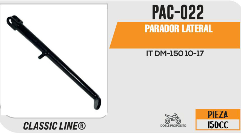 PARADOR LATERAL
