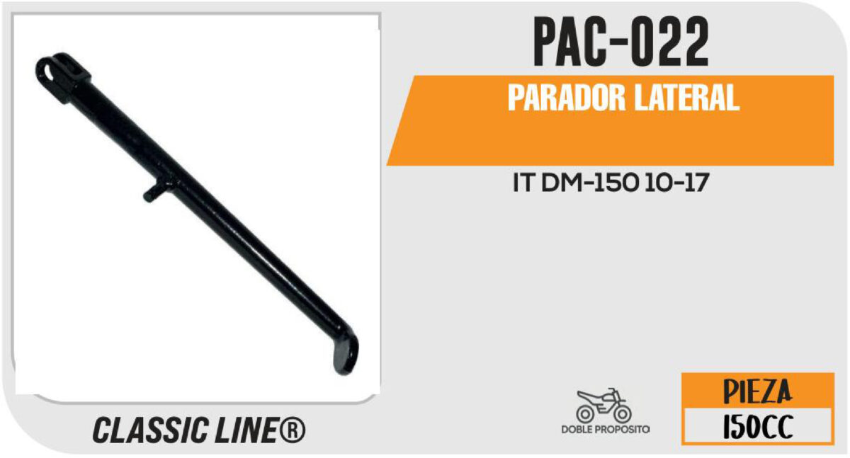 PARADOR LATERAL