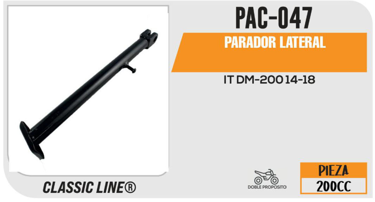 PARADOR LATERAL