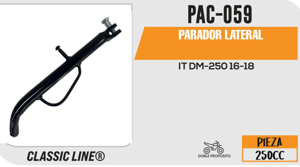 PARADOR LATERAL